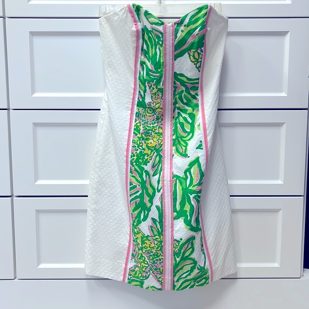 Lilly Pulitzer Strapless Resort Dress